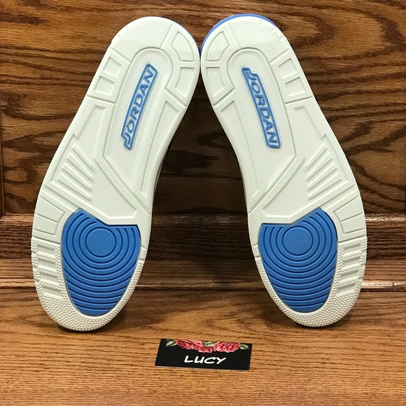 Air Jordan Legacy 312 Low Pale Blue Shoes - Picture 7 of 8